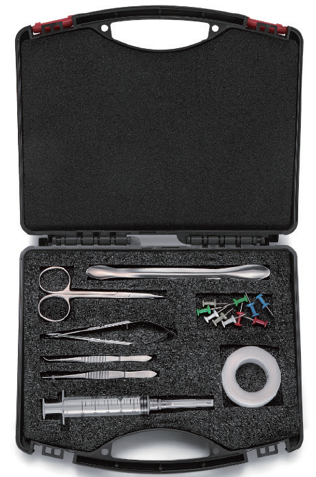 心脏灌注取脑手术器械包 – 小鼠插图 心脏灌注取脑手术器械包 – 小鼠插图