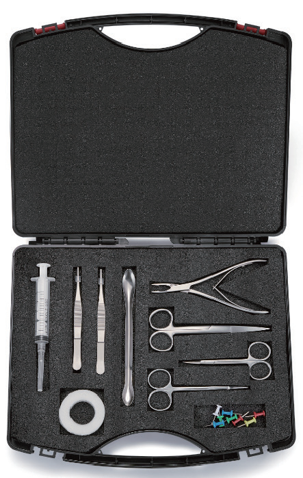 心脏灌注取脑手术器械包 – 大鼠插图 心脏灌注取脑手术器械包 – 大鼠插图