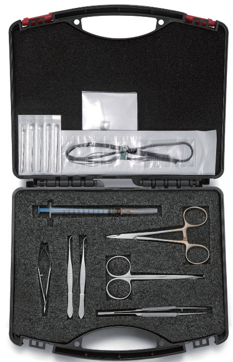 自身给药手术器械包 – 小鼠插图 自身给药手术器械包 – 小鼠插图