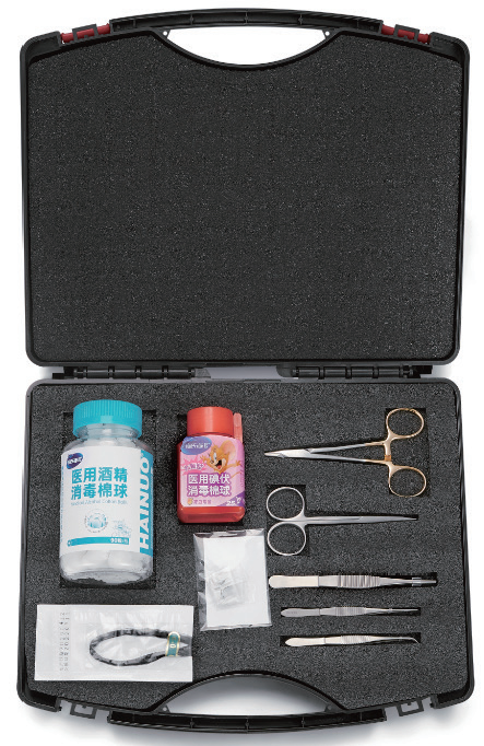 小鼠输卵管结扎手术器械包插图 小鼠输卵管结扎手术器械包插图