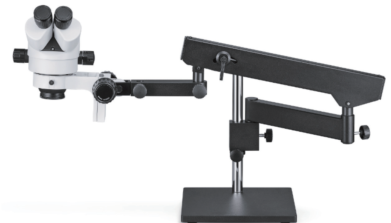 SM200B摇臂式双目体视显微镜(带底板)插图