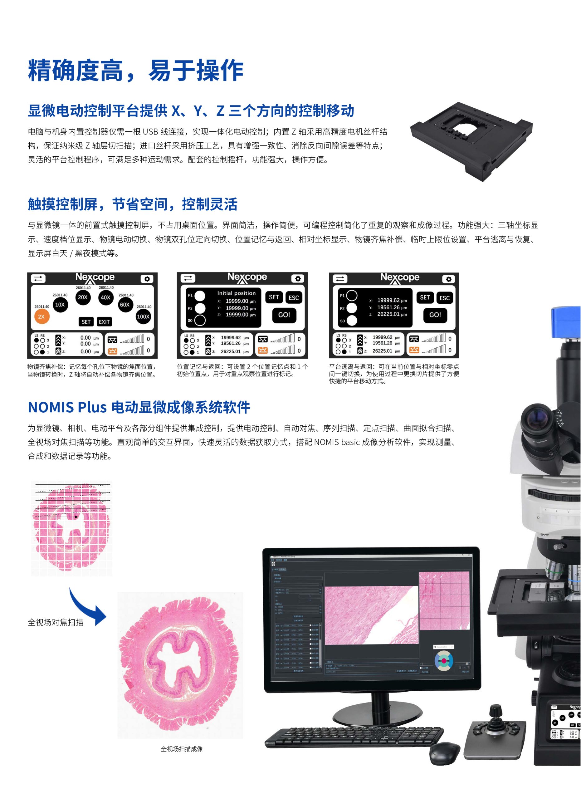科研级正置显微镜NE950插图1
